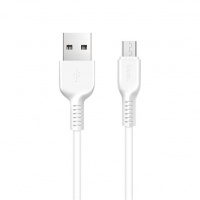 Micro USB кабель hoco X13, белый, 1 м