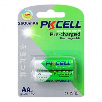 PKCELL NI-MH RTU AA2600-2B