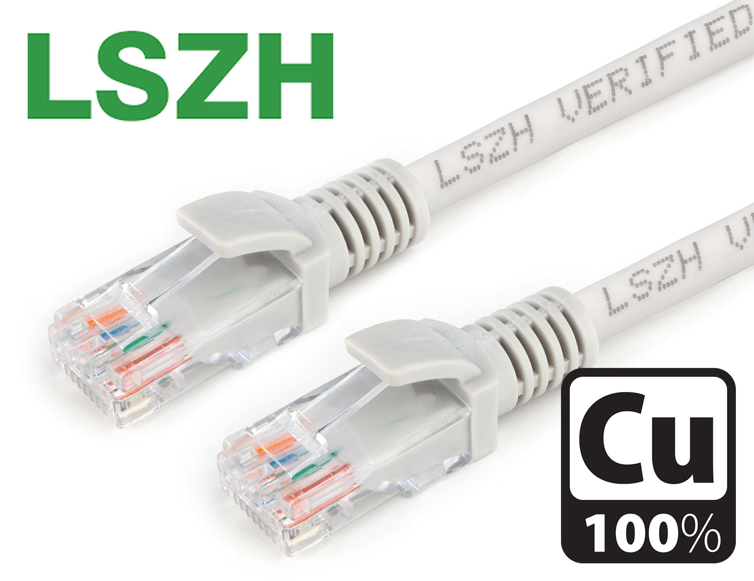 Патч-корды LSZH медные Cablexpert