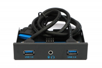 Gembird FP3.5-USB3-2A-HDA