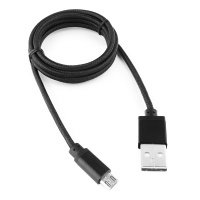 Micro USB кабель Cablexpert CC-mUSB2bk1m