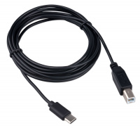 Type-C – Type-B кабель Гарнизон GCC-USB2-CMBM-3M