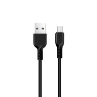 Micro USB кабель hoco X20, чёрный, 3 м