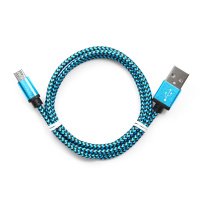 Micro USB кабель Cablexpert CC-mUSB2bl1m